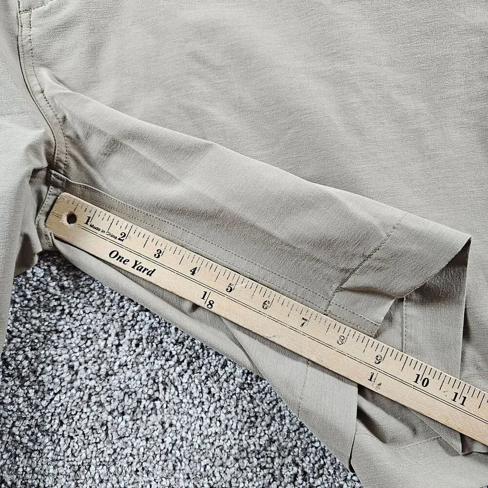 Faherty Shorts Mens 42 Khaki Stretch Performance All Day Chino Hiking Camping